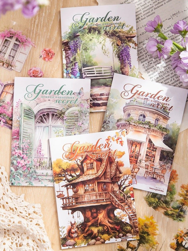 花园建筑系列(Garden architecture series) - Paper Whimsy Studio