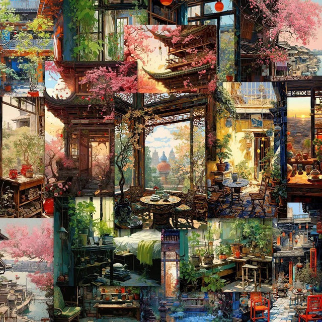 自然风景系列(Nature landscape series) - Paper Whimsy Studio