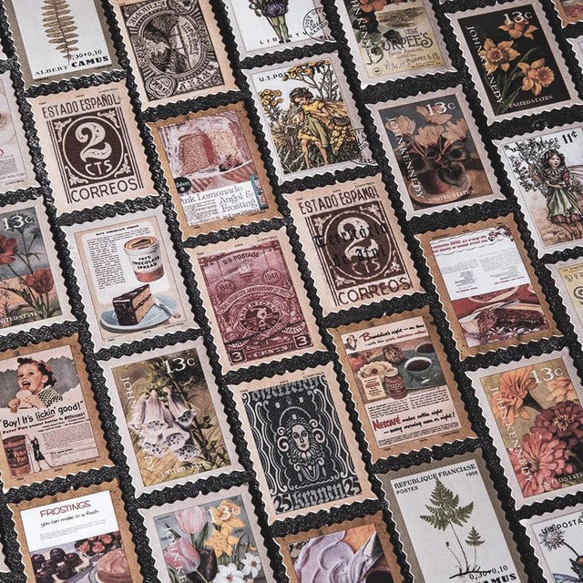 邮票系列(Stamp series) - Paper Whimsy Studio