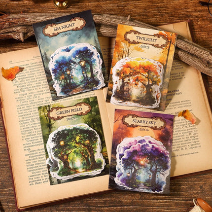 1032 Paper Stickers Jungle Wizard Series - Paper Whimsy Studio