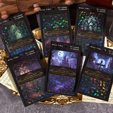 1039 Stickers Castle Darkness Series