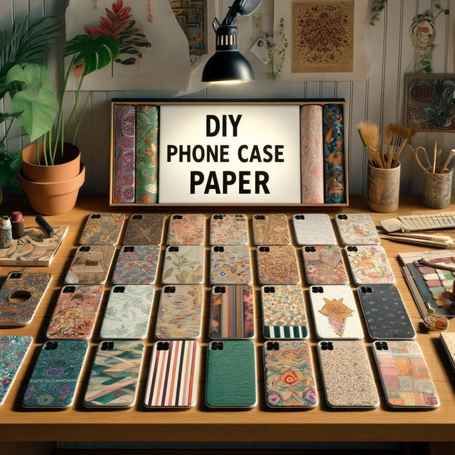 DIY手机壳纸(DIY phone case paper) - Paper Whimsy Studio