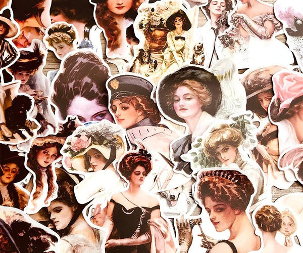 贴纸-角色贴纸(Stickers - Character stickers) - Paper Whimsy Studio