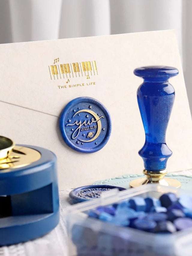 蜡封-定制印章（Wax seals - Custom stamps） - Paper Whimsy Studio