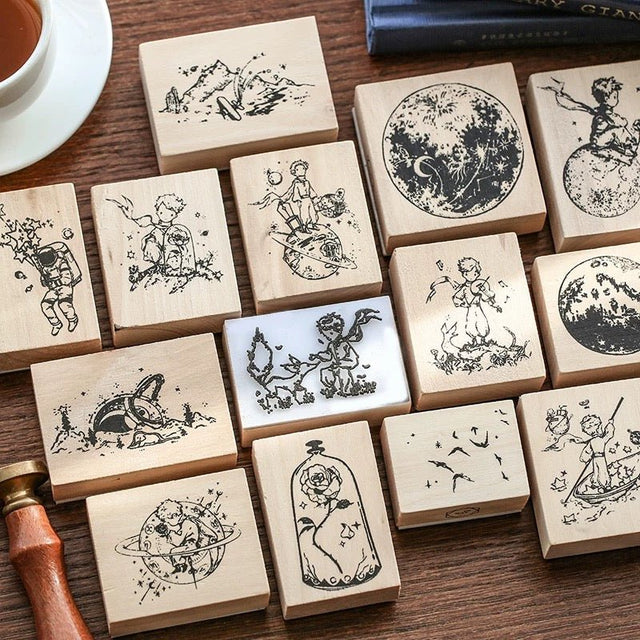 橡皮图章-木制印章(Wooden stamps) - Paper Whimsy Studio