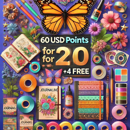 0001 Points，Self-Upgrade Fee - Paper Whimsy Studio