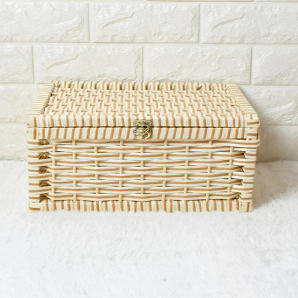 6147 Artisan Handwoven Storage Basket