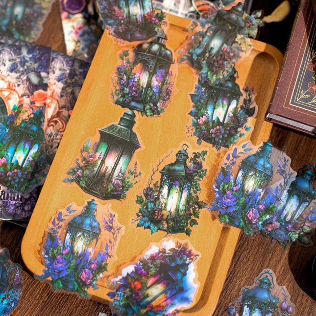 1008 Pet Sticker Pack, Gothic Manor Series, Vintage Journal Decoration - Paper Whimsy Studio