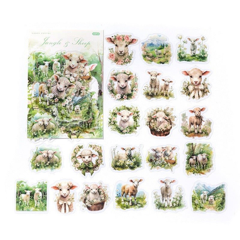 Retro Butterfly Sticker Set - Forest Ranch Series – Paper Whimsy Studio
