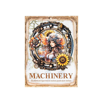 1029 Mechanical Experiment Station Series Stickers - Paper Whimsy Studio