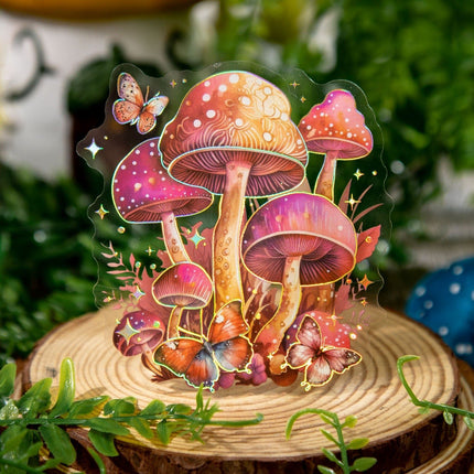 1096 Sticker pack "Magic Forest" series Mushroom Theme - Paper Whimsy Studio