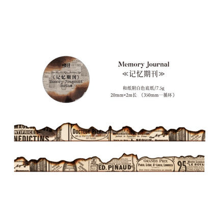 3007 Washi Shaped Tape Memory Fragments Series