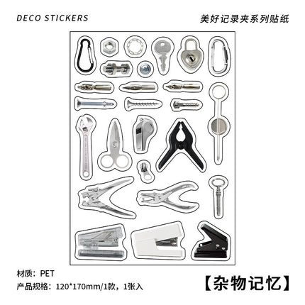 1075 PET Stickers Wonderful Record Holder Series