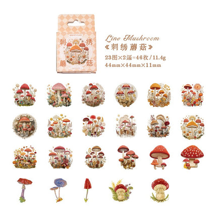 1084 Boxed Stickers Flower Story Series