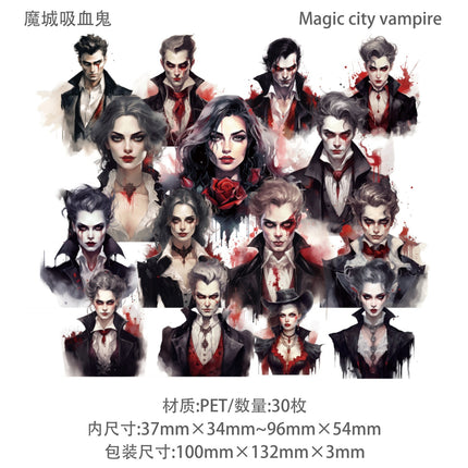 1053 Sticker Pack Gothic Vampire Series