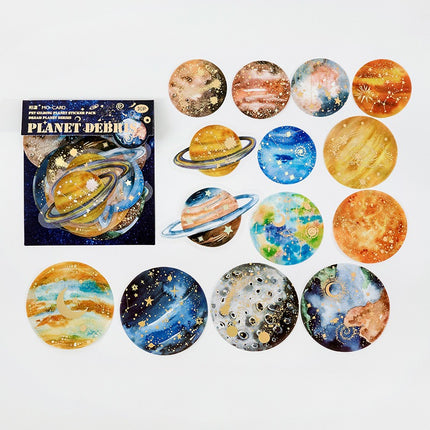 1051 Foil Sticker Pack Fantasy Planet Collection