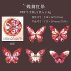 butterfly dance and reddish hue