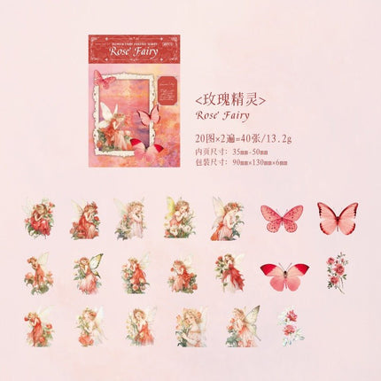 1149 Sticker Pack Elf Fantasy Series - Paper Whimsy Studio