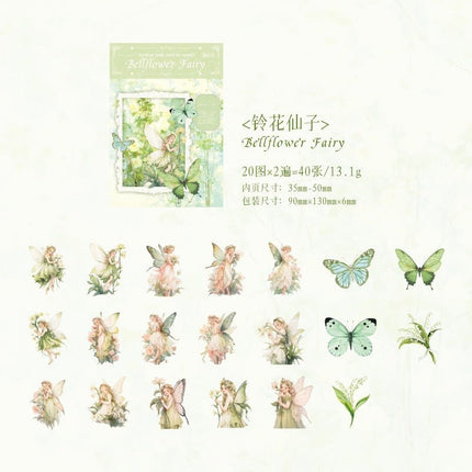 1149 Sticker Pack Elf Fantasy Series - Paper Whimsy Studio