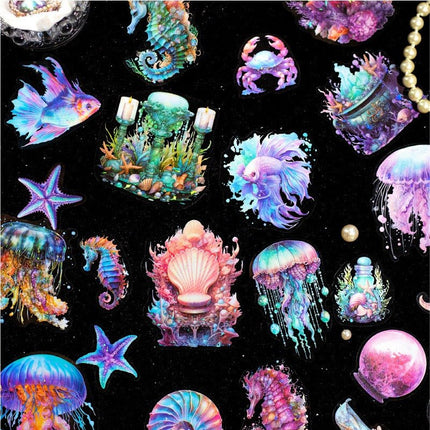 1150 Sticker Pack Deep Sea Shimmer Series - Paper Whimsy Studio