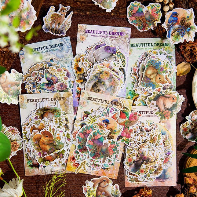 1165 Stickers Beauty Dreams Series - Paper Whimsy Studio