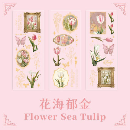 1167 Sticker Pack Flower Pact Series - Paper Whimsy Studio