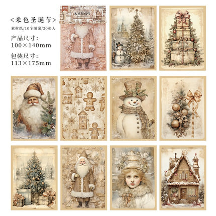 2188 Sketchy Paper Christmas Theme Series