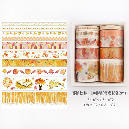 3018 Set of washi tape Previously Sea and Forest Series