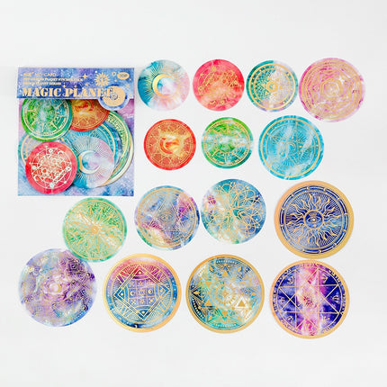 1051 Foil Sticker Pack Fantasy Planet Collection