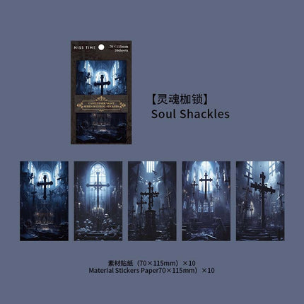 1039  Stickers Castle Darkness Series