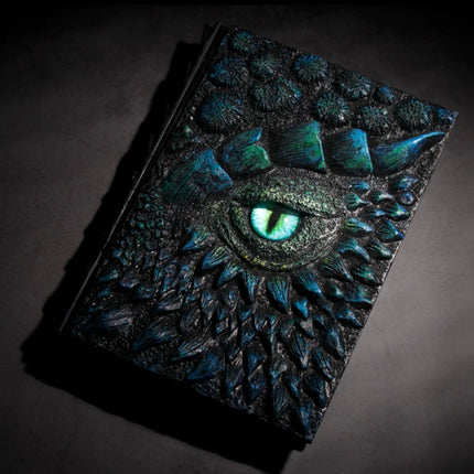 4004 Embossed Dragon Eye Notebook - Paper Whimsy Studio