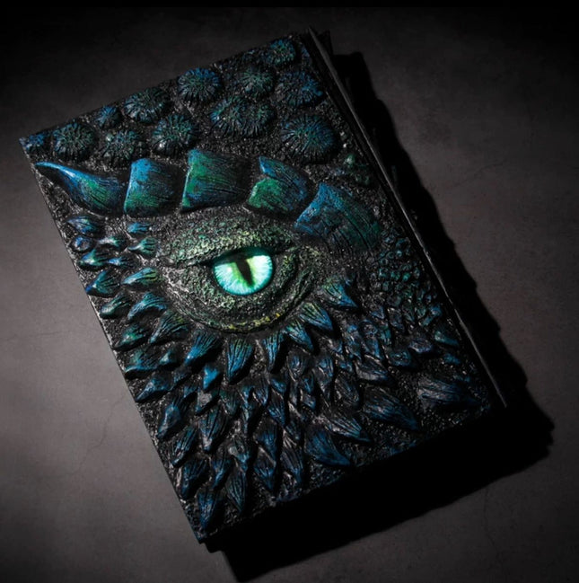 4004 Embossed Dragon Eye Notebook - Paper Whimsy Studio