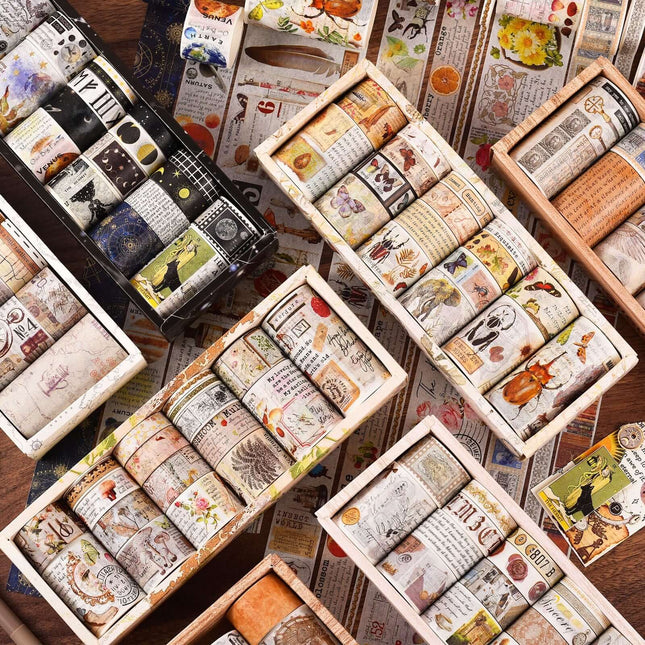 3011 (18 Rolls of Washi Tape Set Nostalgic Memory Series)