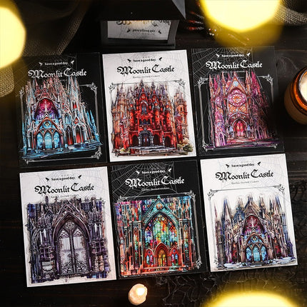 1201 Castle Stickers Moonlight City Collection