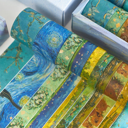 3019 Hot stamping washi tape Embroidery Huagao series