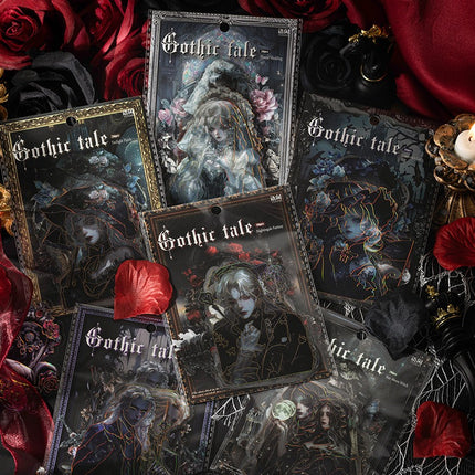 1191 PET Sticker Pack Gothic Legend Series