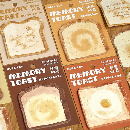 2043 Sticky Notes Memory Bread Series Sticky Notes Message Paper