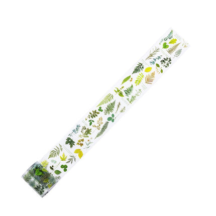3001 Original matte PET tape Flower Things Yet to Come series light retro salt embossed handbook DIY decorative stickers
