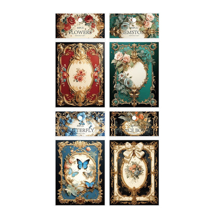 2073 Material Paper Rococo Art Series - Paper Whimsy Studio