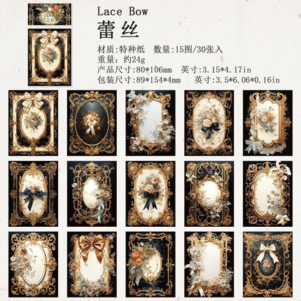 2073 Material Paper Rococo Art Series - Paper Whimsy Studio