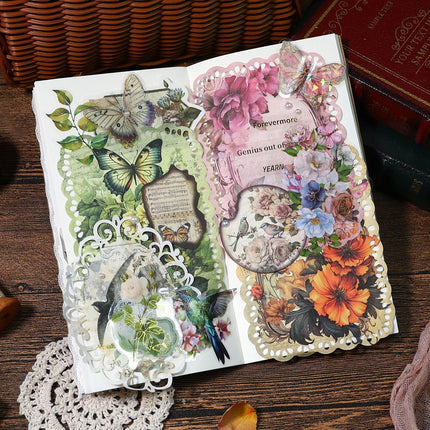 2078 Sketchy Paper Banna's Garden Collection - Paper Whimsy Studio