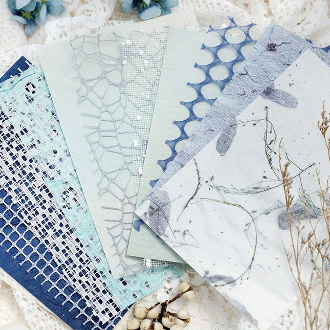 2080 Sketchy Paper Intertwined with Glistening Series - Paper Whimsy Studio