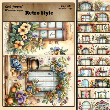 2095 Vintage Background Paper 5 Gentlemen's Wedding Handbook Collage - Paper Whimsy Studio