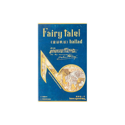 2152 Fairy Tale and Ballad Series Vintage Sheet Music Material Paper - Paper Whimsy Studio
