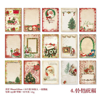 2158 Stock Paper Christmas Album Series - Paper Whimsy Studio