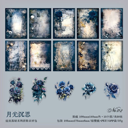 2165 Skin Pack Blooming Darkness Series - Paper Whimsy Studio