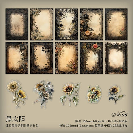 2165 Skin Pack Blooming Darkness Series - Paper Whimsy Studio