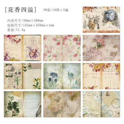 2171 Stock Paper Memory Notebook Series - Paper Whimsy Studio