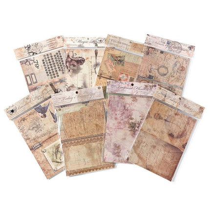 2171 Stock Paper Memory Notebook Series - Paper Whimsy Studio