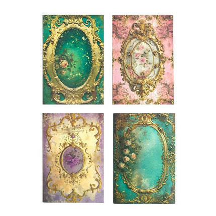 2178 Material Paper Rococo Palace Wall Series - Paper Whimsy Studio